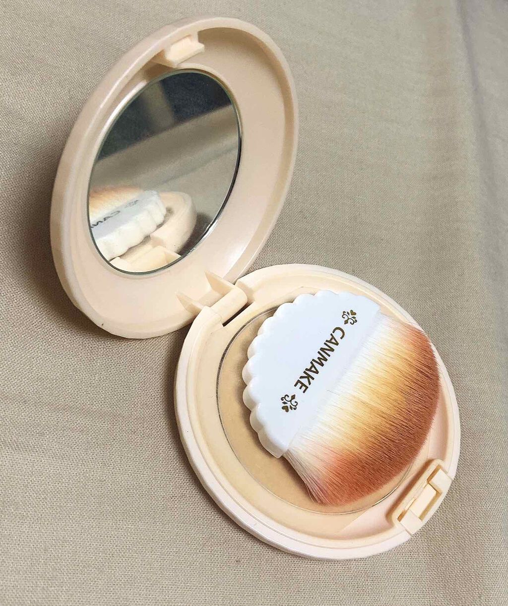 マシュマロフィニッシュフェイスブラシ/キャンメイク/メイクブラシを使ったクチコミ（1枚目）