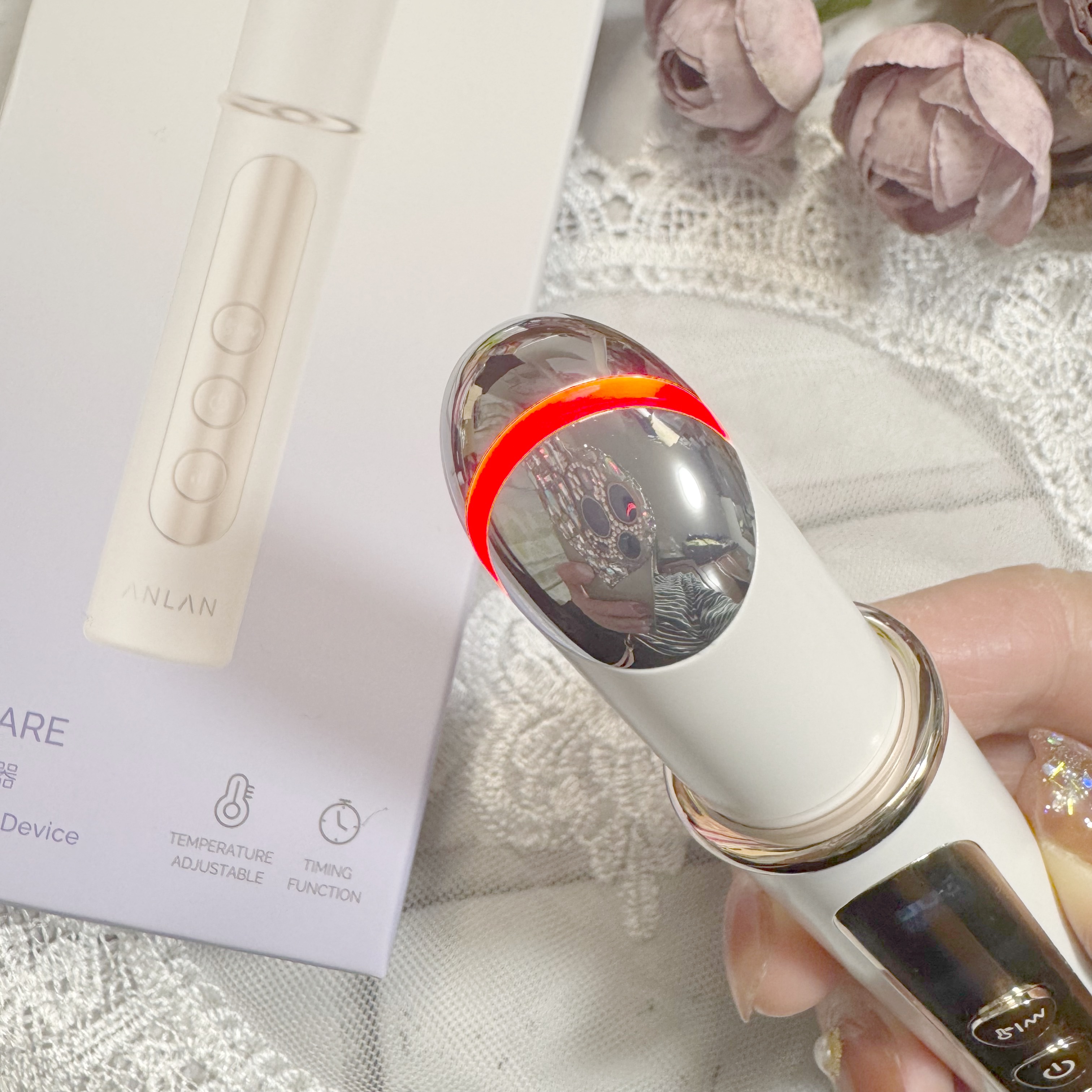目元美顔器/ANLAN/美顔器・マッサージを使ったクチコミ（3枚目）
