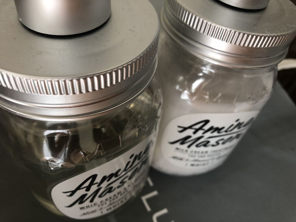 アミノメイソン ディープモイスト ホイップクリーム シャンプー/ミルククリーム ヘアトリートメント/アミノメイソン/市販シャンプーを使ったクチコミ（1枚目）