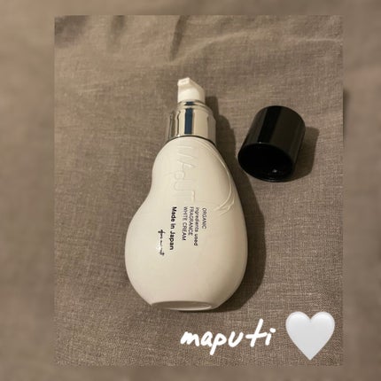 オーガニックフレグランスホワイトクリーム/MAPUTI/デリケートゾーンケアを使ったクチコミ(1枚目)