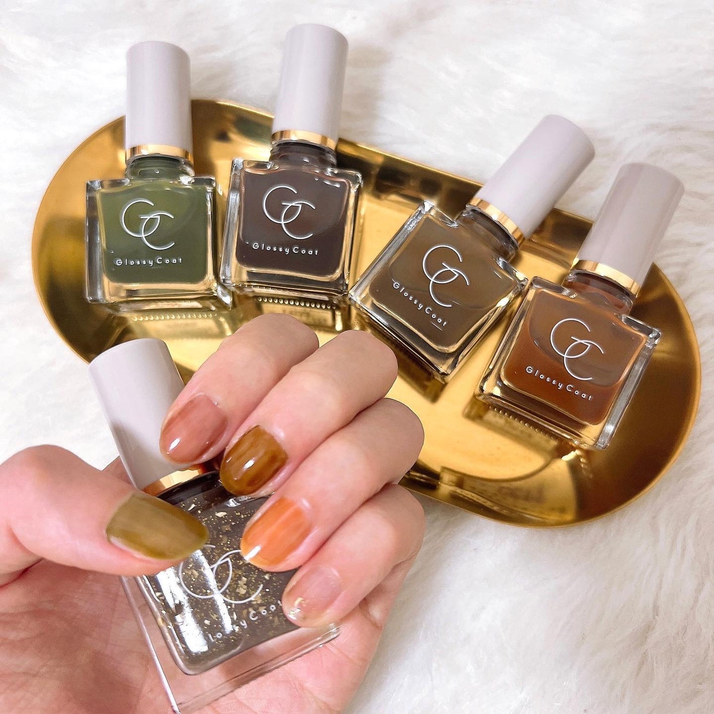 グロッシーコート/スキューズミー/オールインワンネイルを使ったクチコミ(2枚目)