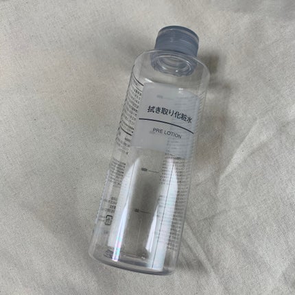 ふき取り化粧水/無印良品/拭き取り化粧水を使ったクチコミ(1枚目)