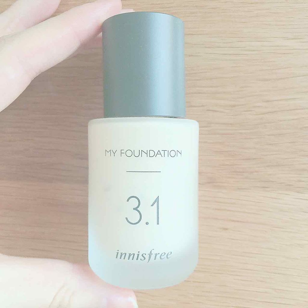 マイファンデーション/innisfree/リキッドファンデーションを使ったクチコミ（1枚目）