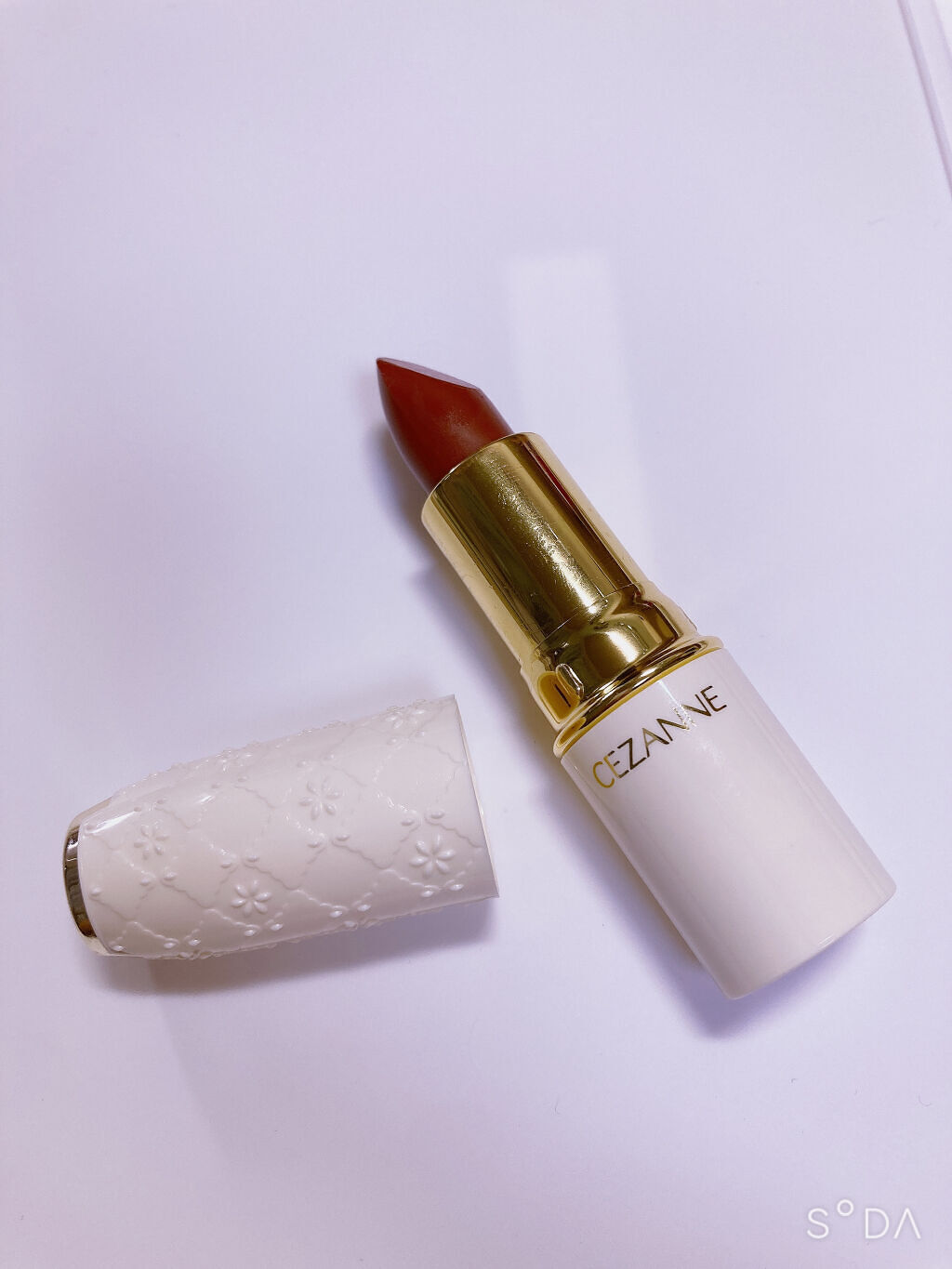 ラスティング リップカラーN/CEZANNE/口紅を使ったクチコミ（1枚目）