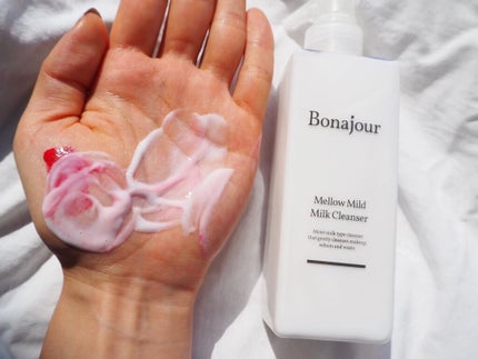 メロウマイルドミルククレンザー/Bonajour/ミルククレンジングを使ったクチコミ(2枚目)