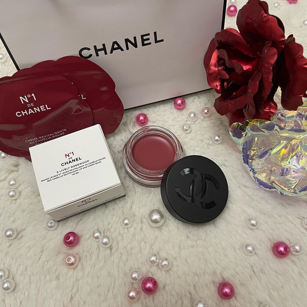  リップ＆チーク ボーム N°1 ドゥ シャネル/CHANEL/口紅を使ったクチコミ（2枚目）