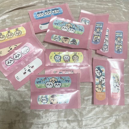 Sasa on LIPS 「ちいかわ救急ばんそうこう🩹親しい友人がくれました🥰少し前に指を..」(2枚目)