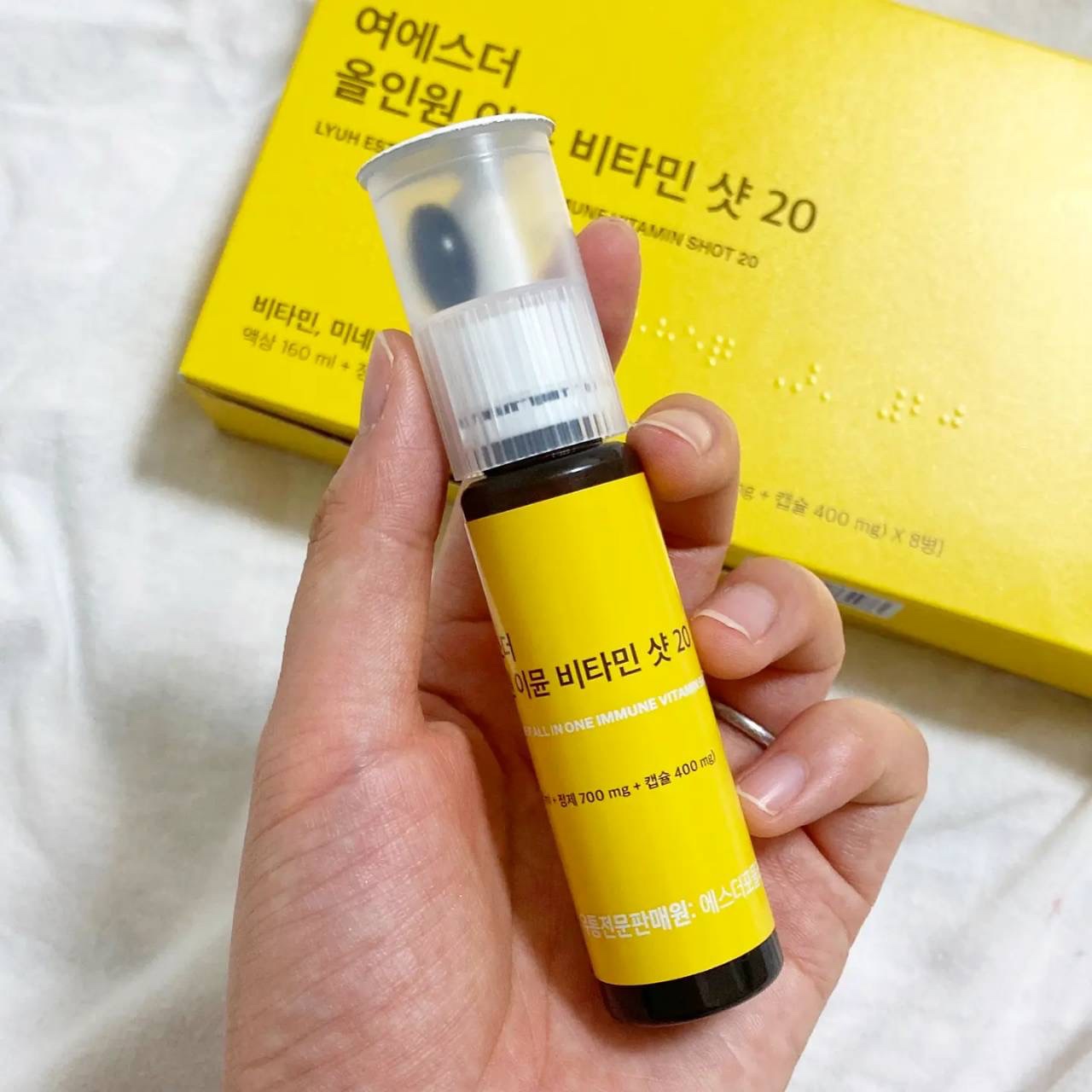 ヨエスターオールインワンイミューンビタミンショット20/ESTHER FORMULA/健康サプリメントを使ったクチコミ（2枚目）