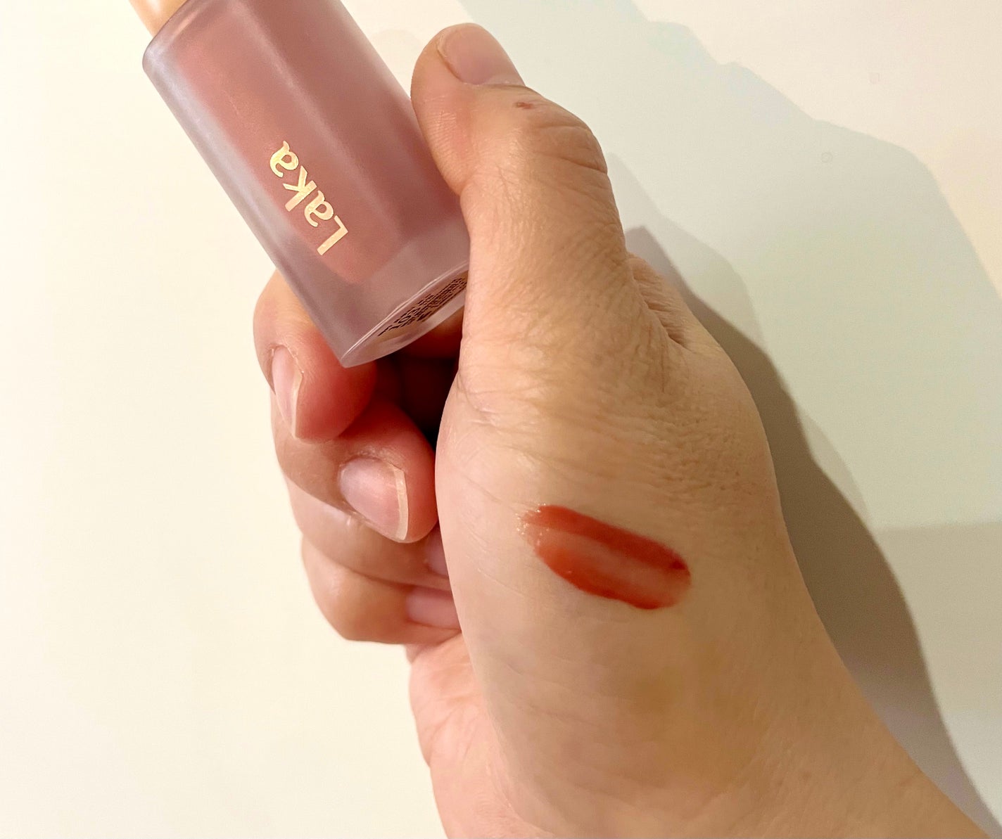 フルーティーグラムティント/Laka/リップティントを使ったクチコミ(2枚目)