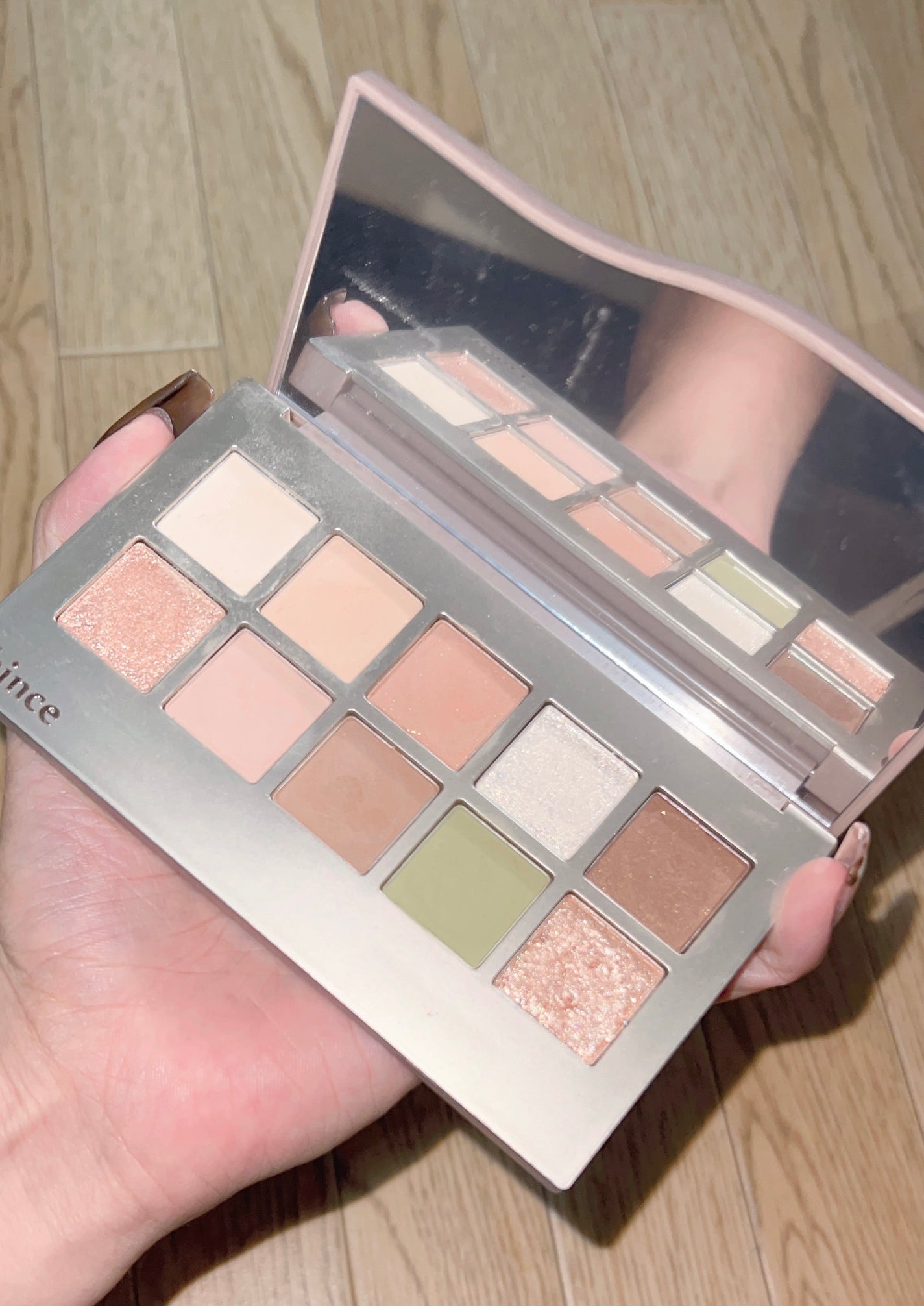 ニューデップスアイシャドウパレット/hince/アイシャドウパレットを使ったクチコミ(6枚目)