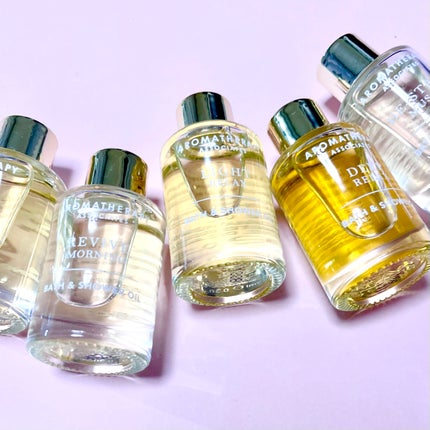 ミニチュア バスオイルコレクション N/アロマセラピーアソシエイツ/保湿系入浴剤を使ったクチコミ(1枚目)