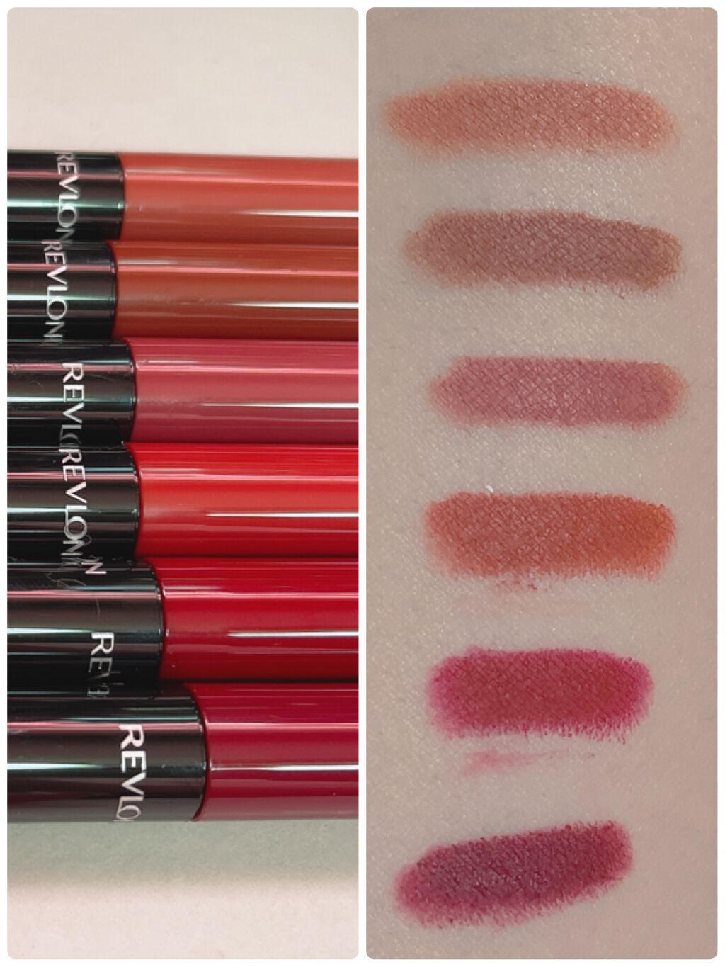 レブロン カラーステイ マット ライト クレヨン/REVLON/口紅を使ったクチコミ（2枚目）