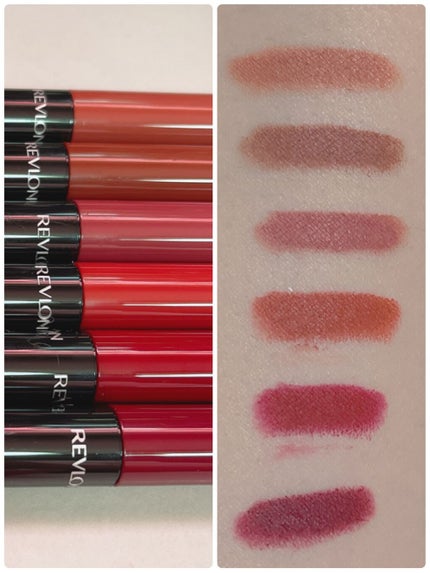 レブロン カラーステイ マット ライト クレヨン/REVLON/口紅を使ったクチコミ(2枚目)