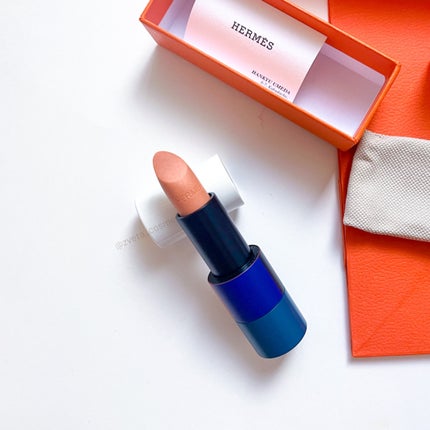 ルージュ エルメス ルージュ ア レーヴル ブリヤン/エルメス/口紅を使ったクチコミ(5枚目)