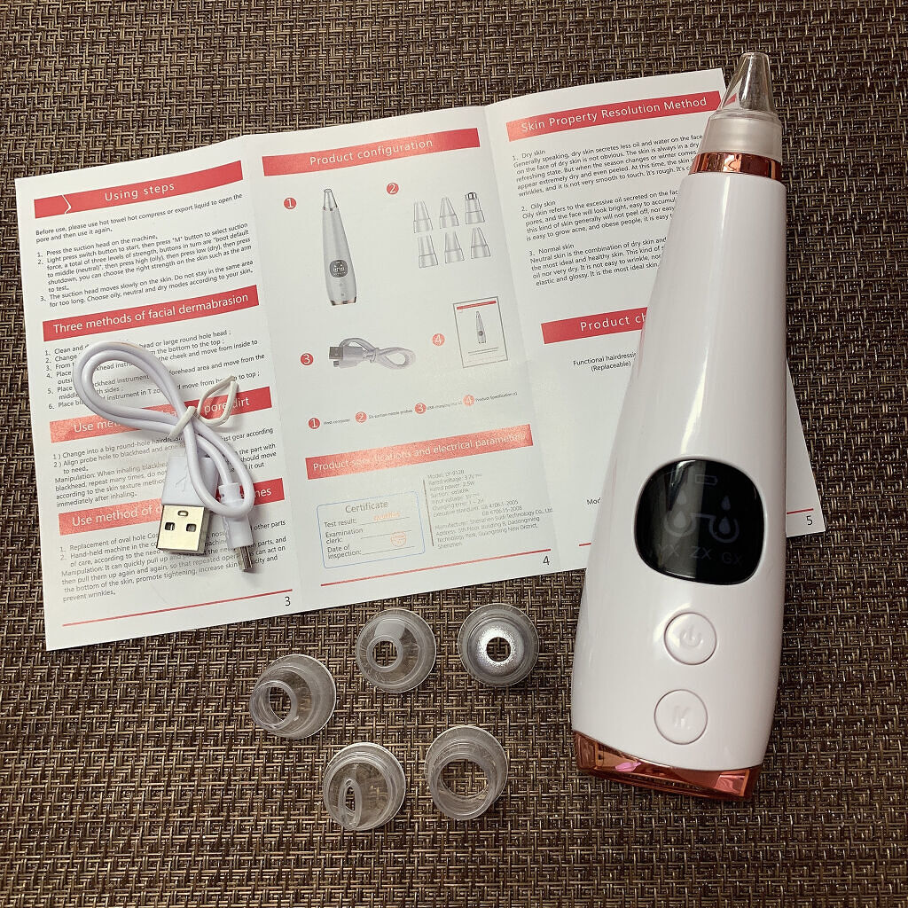 ANLAN 毛穴吸引器 ホットブラックヘッドリムーバー/ANLAN/美顔器・マッサージを使ったクチコミ（2枚目）