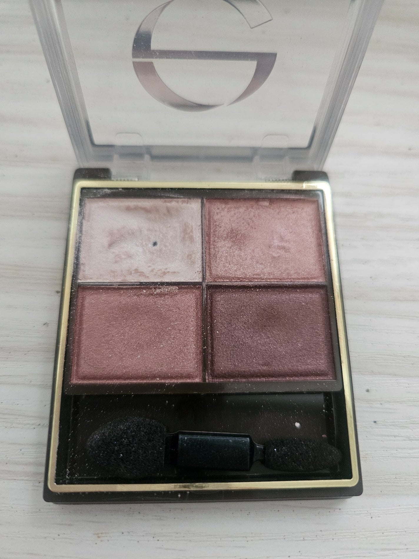 スキニーリッチシャドウ/excel/アイシャドウパレットを使ったクチコミ(4枚目)