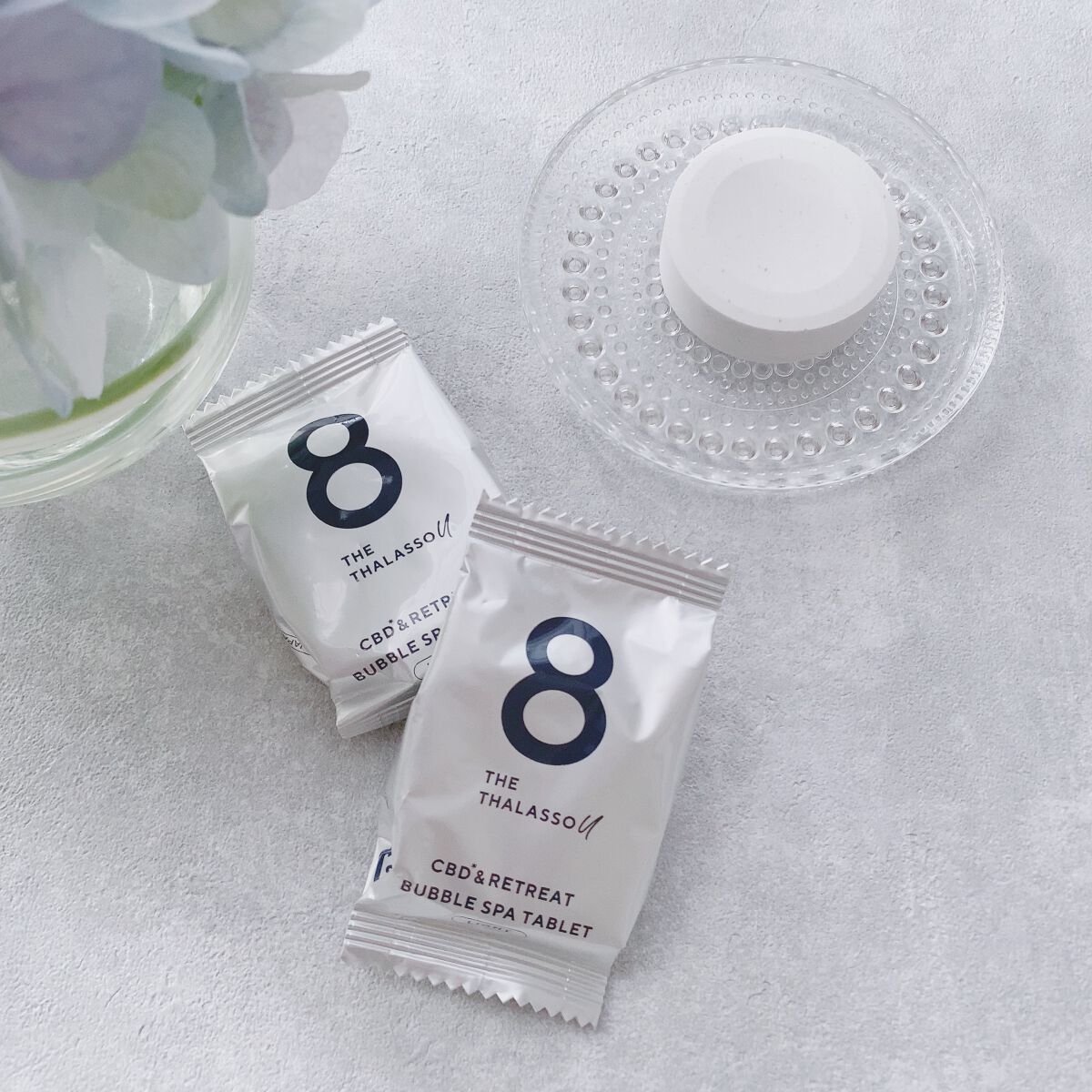 エイトザタラソ ユー CBD＆リトリート バブルスパ タブレット入浴料 ディープ/エイトザタラソ/炭酸系入浴剤を使ったクチコミ（3枚目）