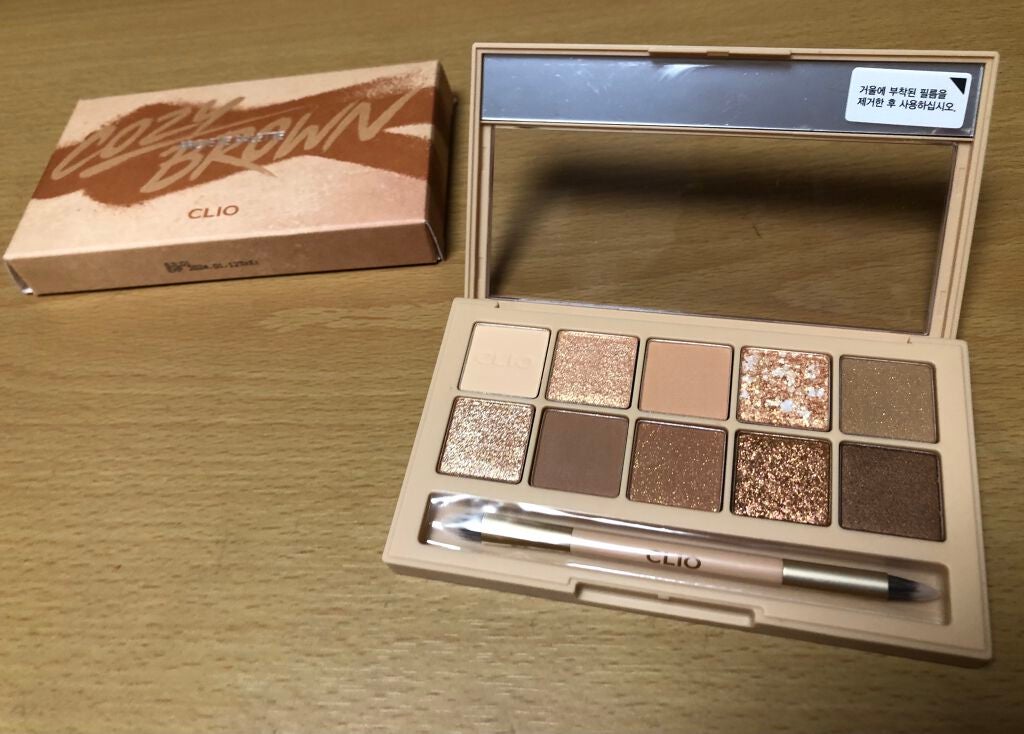 プロ アイ パレット/CLIO/アイシャドウパレットを使ったクチコミ(2枚目)
