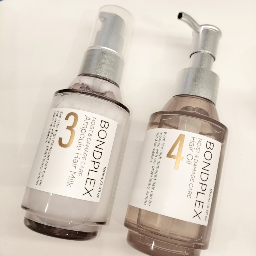 モイスト＆ダメージケア アンプルミルク/ボンドプレックス/ヘアミルクを使ったクチコミ（1枚目）