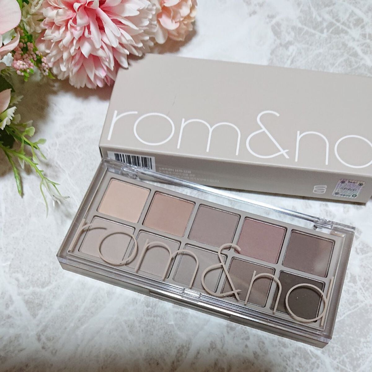 ベターザンパレット/rom&nd/アイシャドウパレットを使ったクチコミ(1枚目)