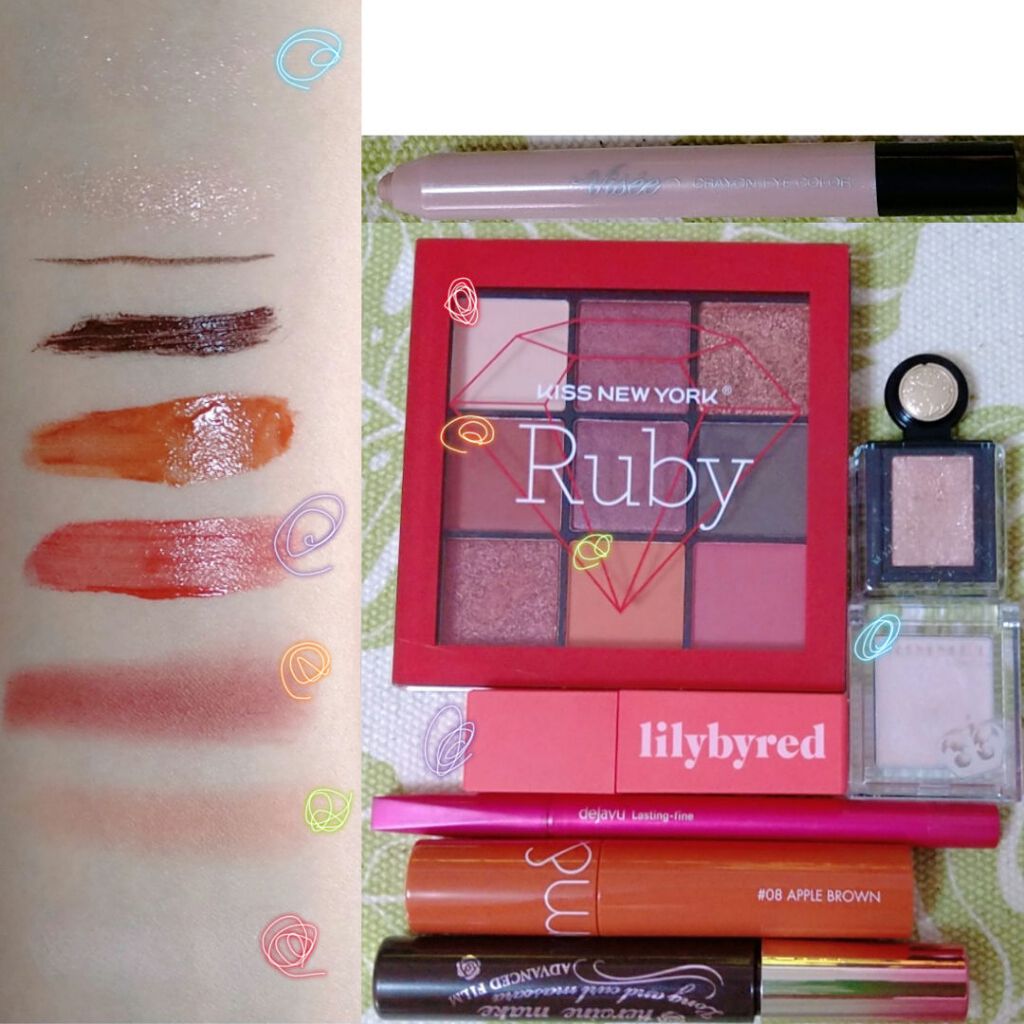 ブラッディライアー コーティングティント/lilybyred/リップティントを使ったクチコミ(2枚目)