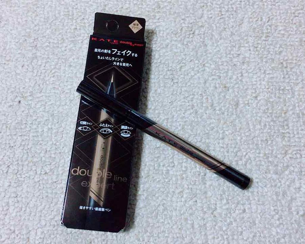 ダブルラインフェイカー/KATE/リキッドアイライナーを使ったクチコミ（1枚目）