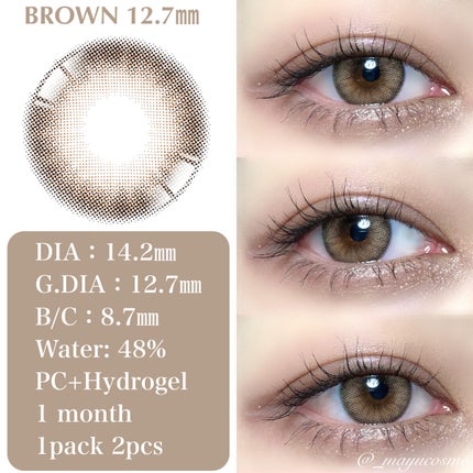 A to Z Kristin/Hapa kristin/カラーコンタクトレンズを使ったクチコミ(4枚目)