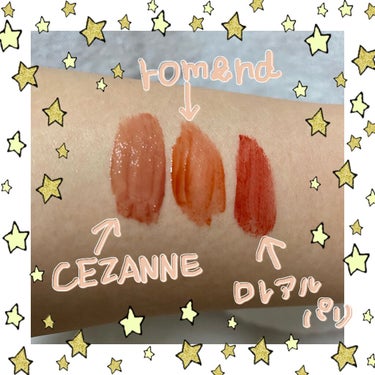 ウォータリーティントリップ/CEZANNE/口紅を使ったクチコミ（2枚目）