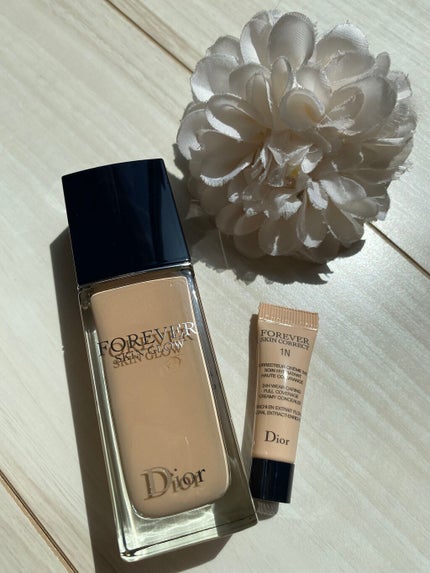 ディオールスキン フォーエヴァー フルイド グロウ/Dior/リキッドファンデーションを使ったクチコミ(2枚目)