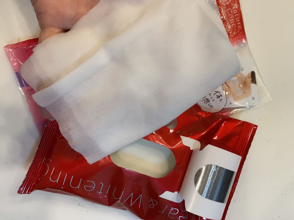 ネイチャーコンク 薬用 ふきとり化粧水シート/ネイチャーコンク/トナーパッドを使ったクチコミ(4枚目)