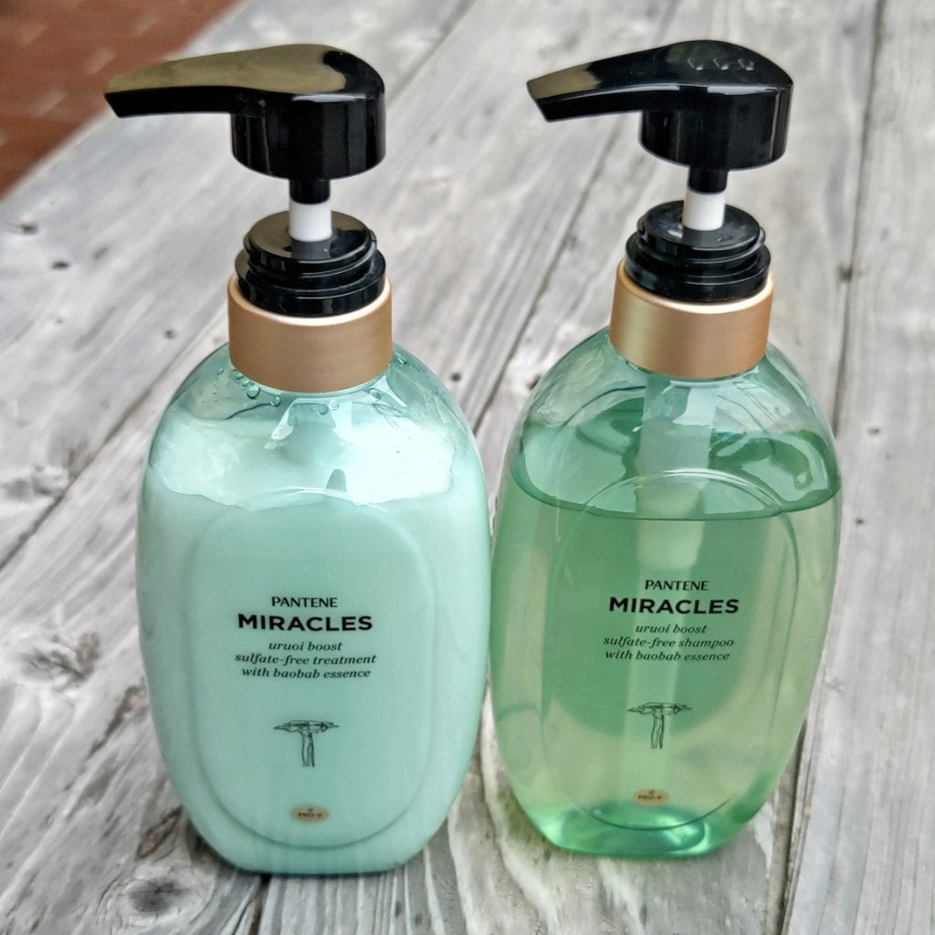 ミラクルズ うるおいブースト シャンプー/トリートメント/パンテーン/市販シャンプーを使ったクチコミ(1枚目)