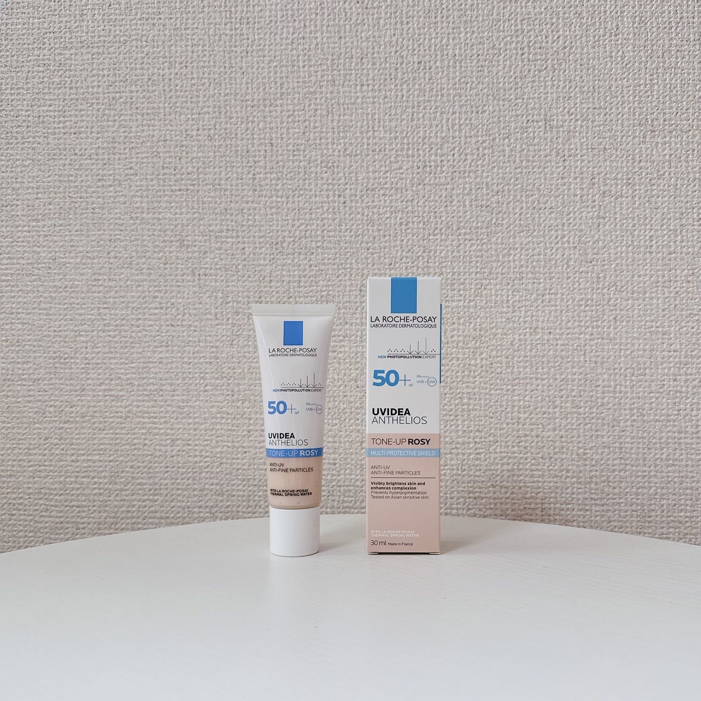 UVイデア XL プロテクショントーンアップ ローズ/ラ ロッシュ ポゼ/日焼け止めクリームを使ったクチコミ（2枚目）