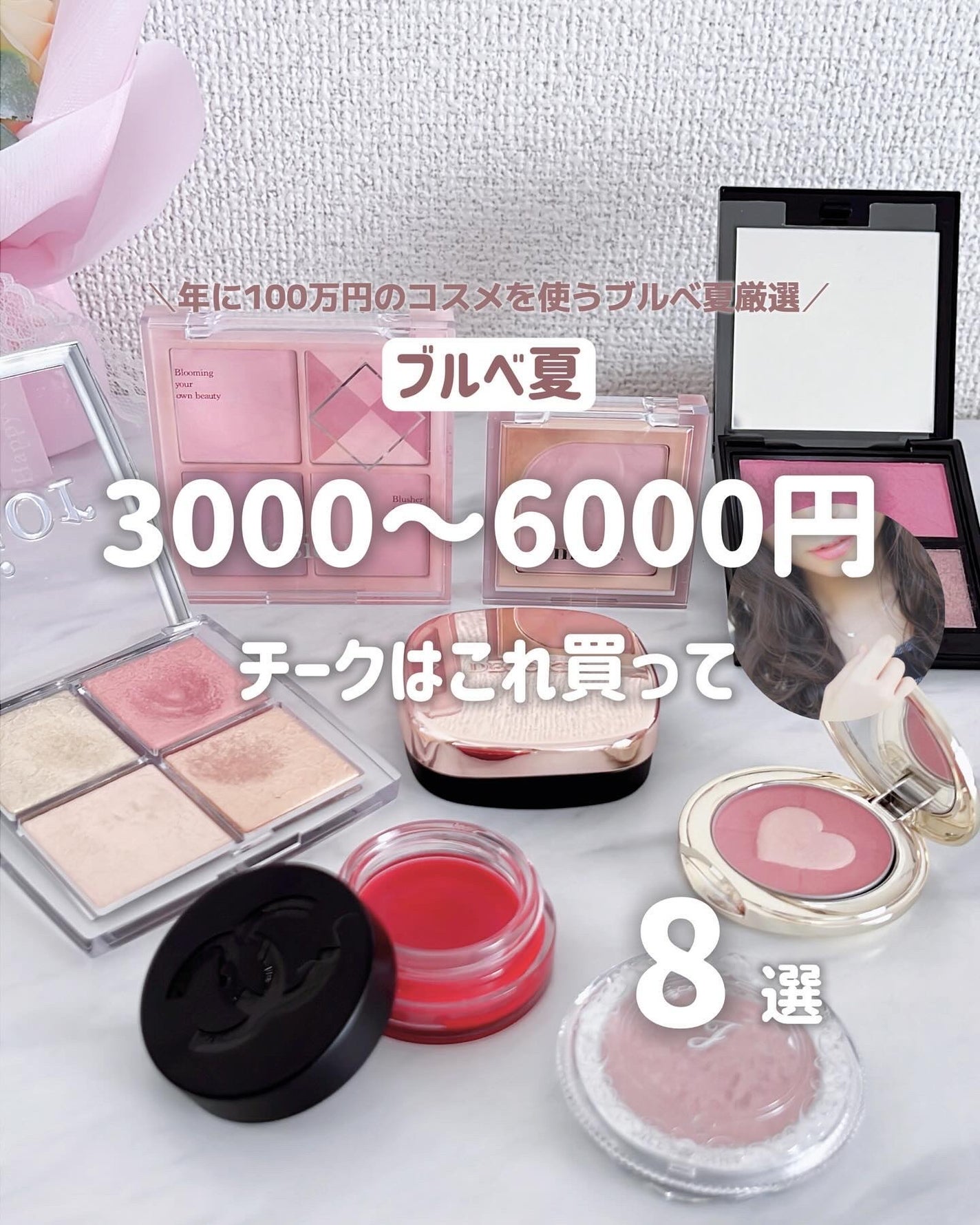 クリーム ブラッシュ/DECORTÉ/ジェル・クリームチークを使ったクチコミ(1枚目)