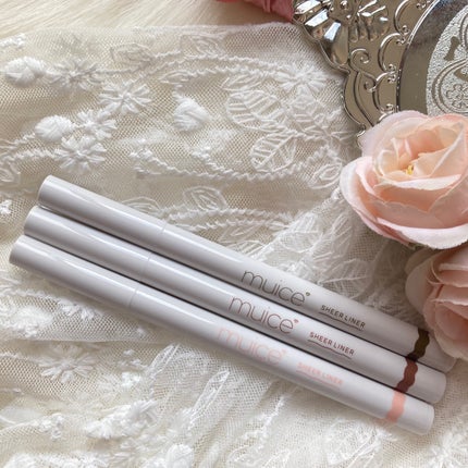 シリライナー/muice/リキッドアイライナーを使ったクチコミ(9枚目)