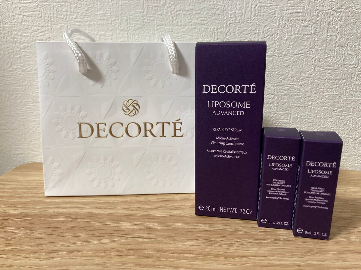 リポソーム アドバンスト リペアアイセラム/DECORTÉ/アイケア・アイクリームを使ったクチコミ(3枚目)