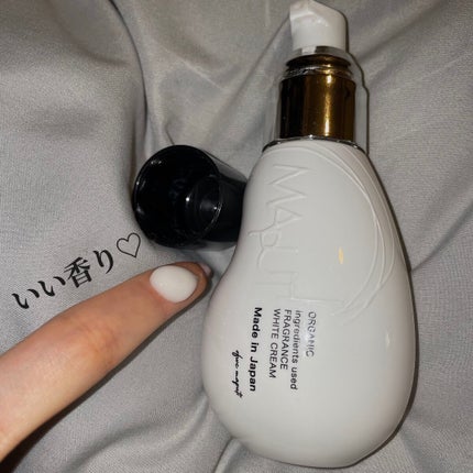 オーガニックフレグランスホワイトクリーム/MAPUTI/デリケートゾーンケアを使ったクチコミ(1枚目)