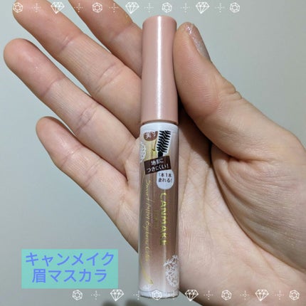 スマートミニアイブロウカラー/キャンメイク/眉マスカラを使ったクチコミ(1枚目)
