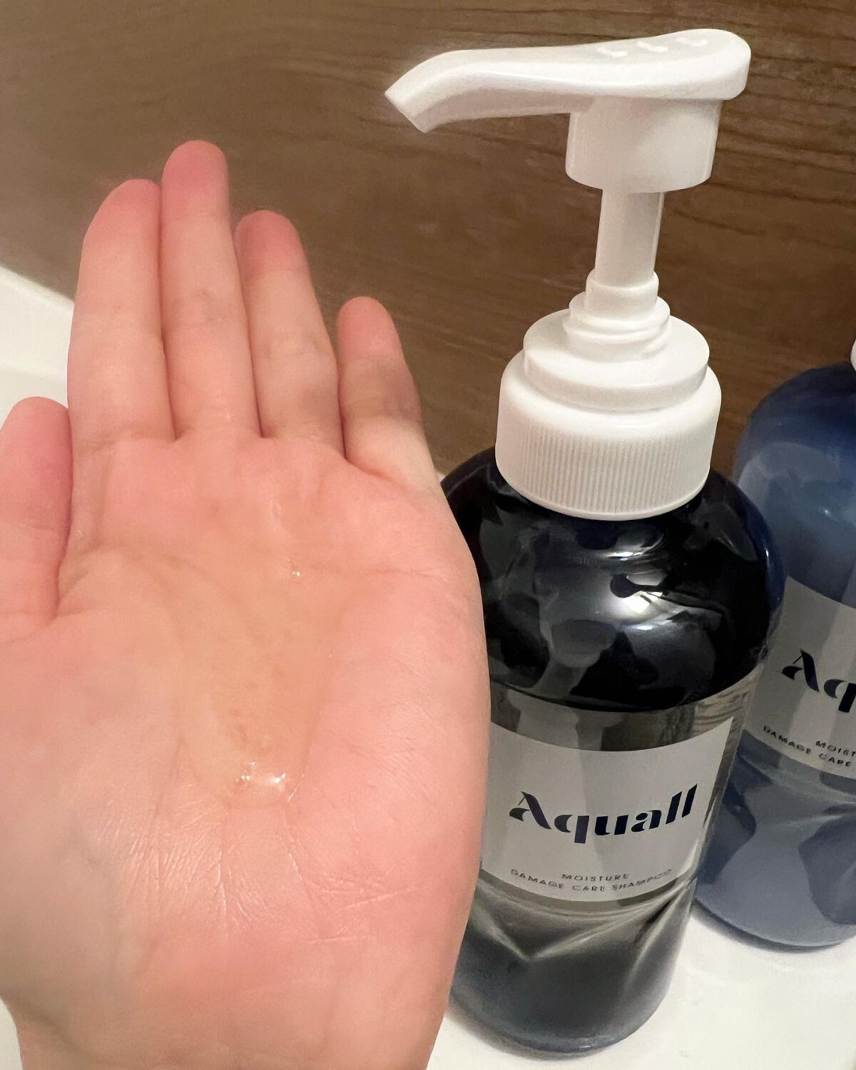 モイスチャーダメージケア シャンプー/トリートメント/Aquall/市販シャンプーを使ったクチコミ（2枚目）