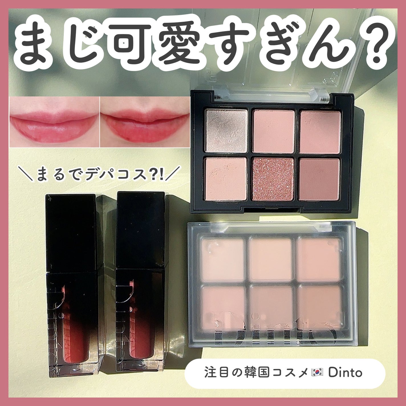 ブラーフィニシュシャドウパレット/Dinto/アイシャドウパレットを使ったクチコミ(1枚目)