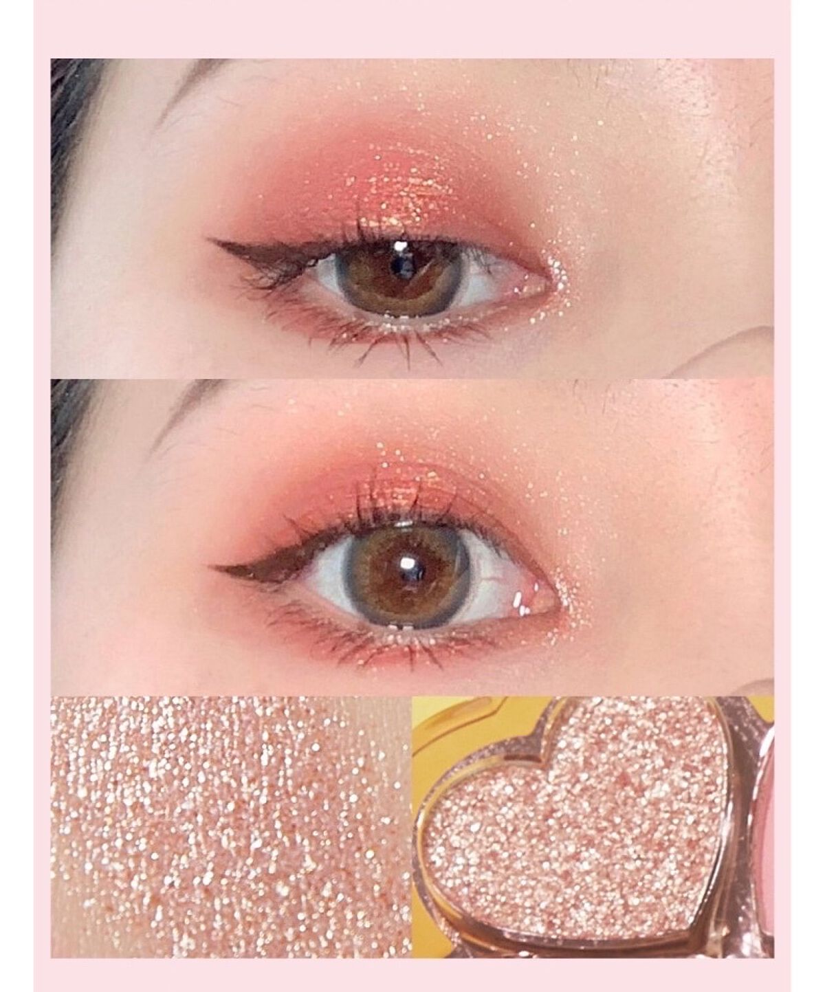 幸せの四葉のクローバー アイシャドウパレット/kiss beauty/アイシャドウパレットを使ったクチコミ（3枚目）