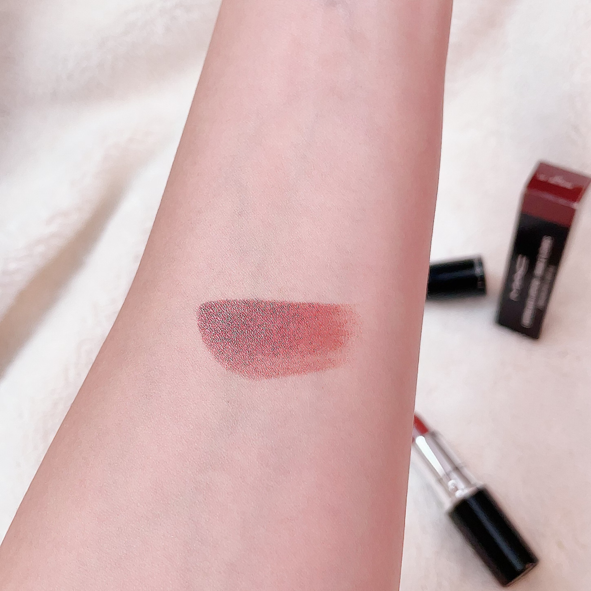 ラスターガラス リップスティック/M・A・C/口紅を使ったクチコミ（3枚目）