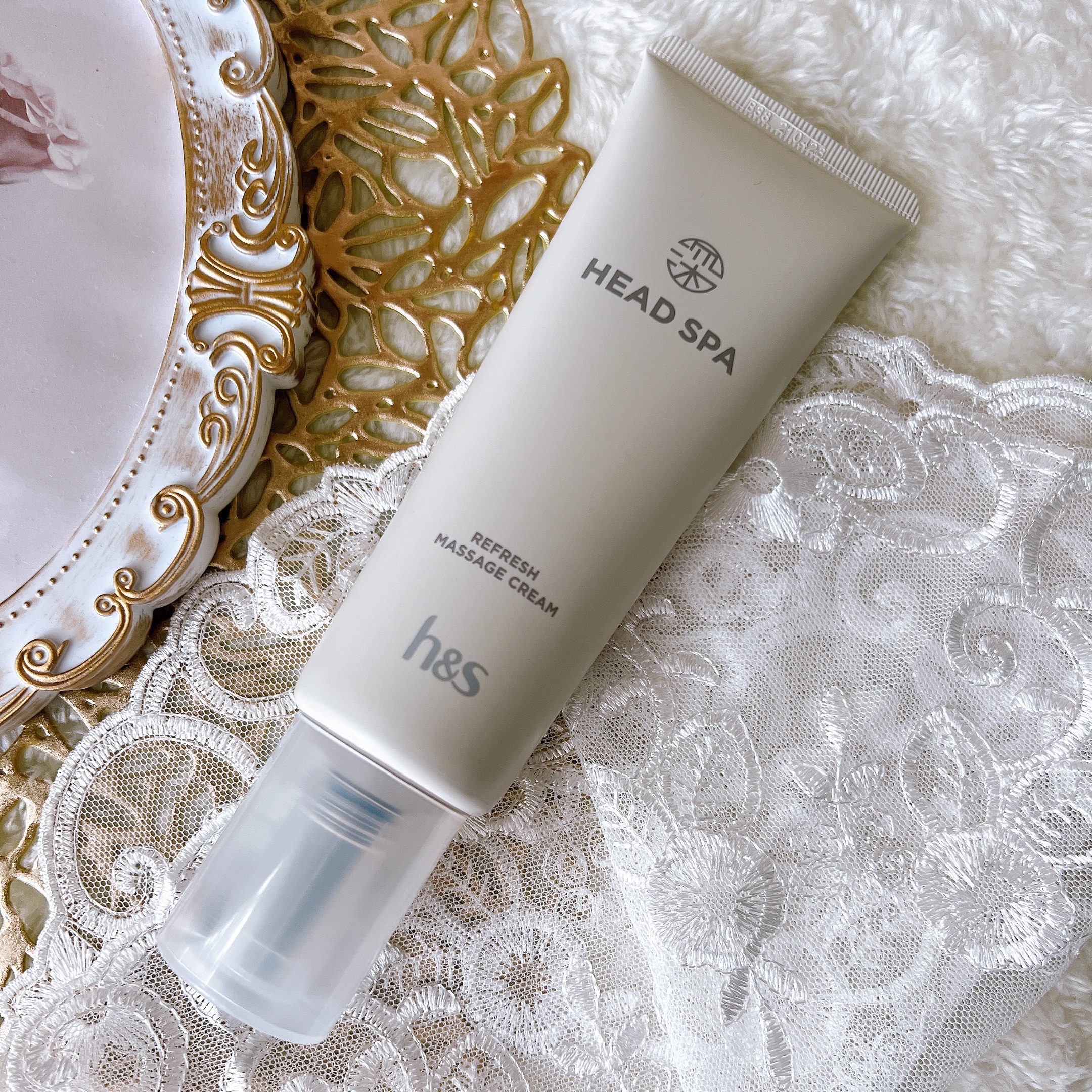 リフレッシュ マッサージクリーム/h&s/洗い流すヘアトリートメントを使ったクチコミ（1枚目）