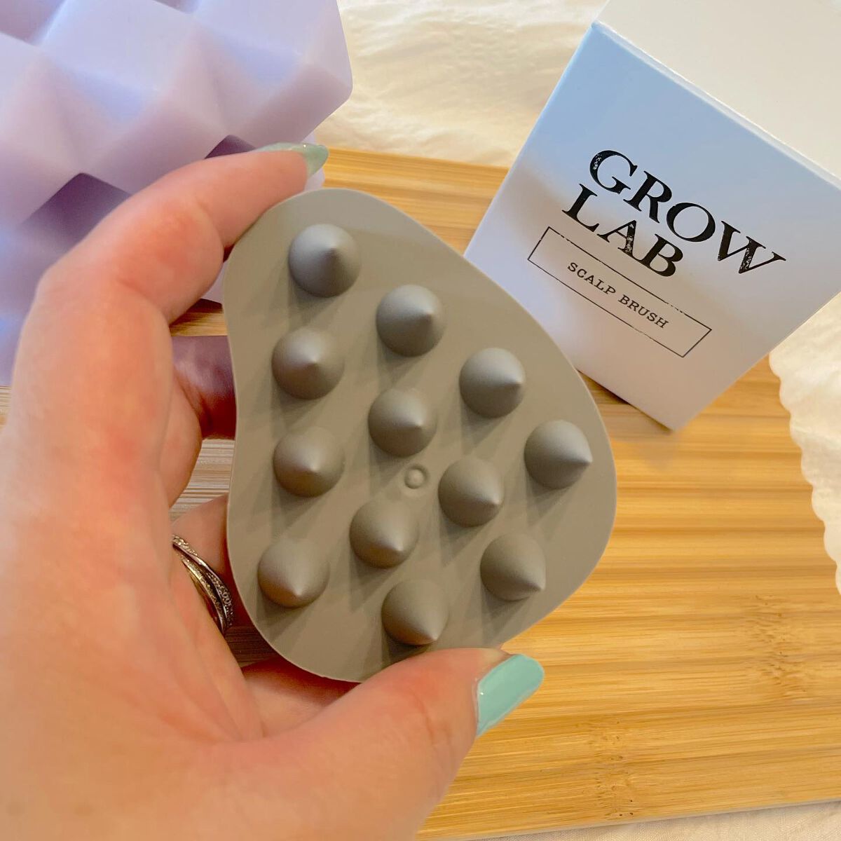 スカルプブラシ/GROW LAB/スカルプブラシを使ったクチコミ（2枚目）