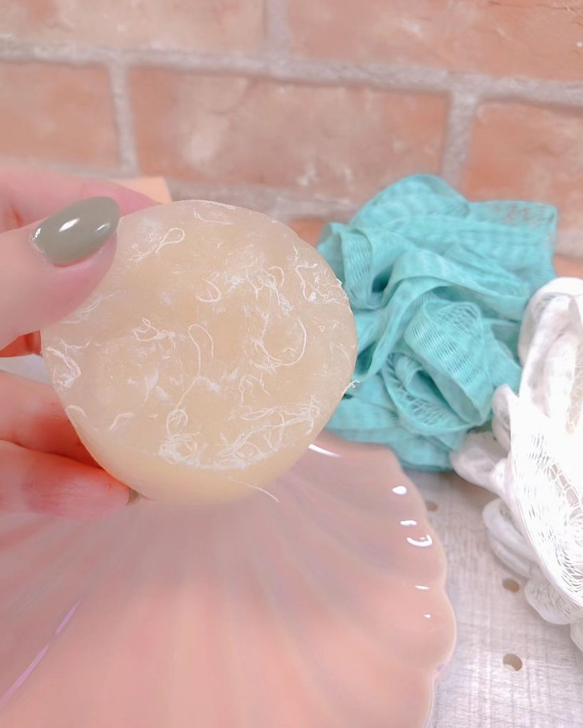 濱縮緬マッサージソープ/ハリメリー/洗顔石鹸を使ったクチコミ（2枚目）