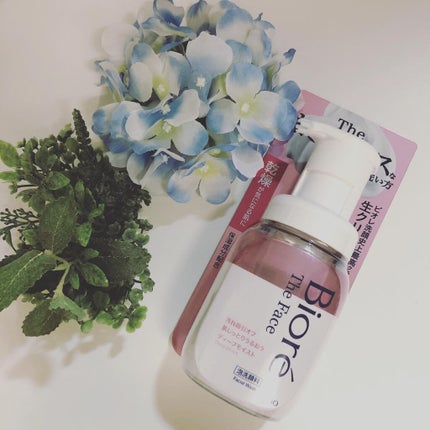 ビオレ ザフェイス 泡洗顔料 ディープモイスト/ビオレ/泡洗顔を使ったクチコミ(1枚目)