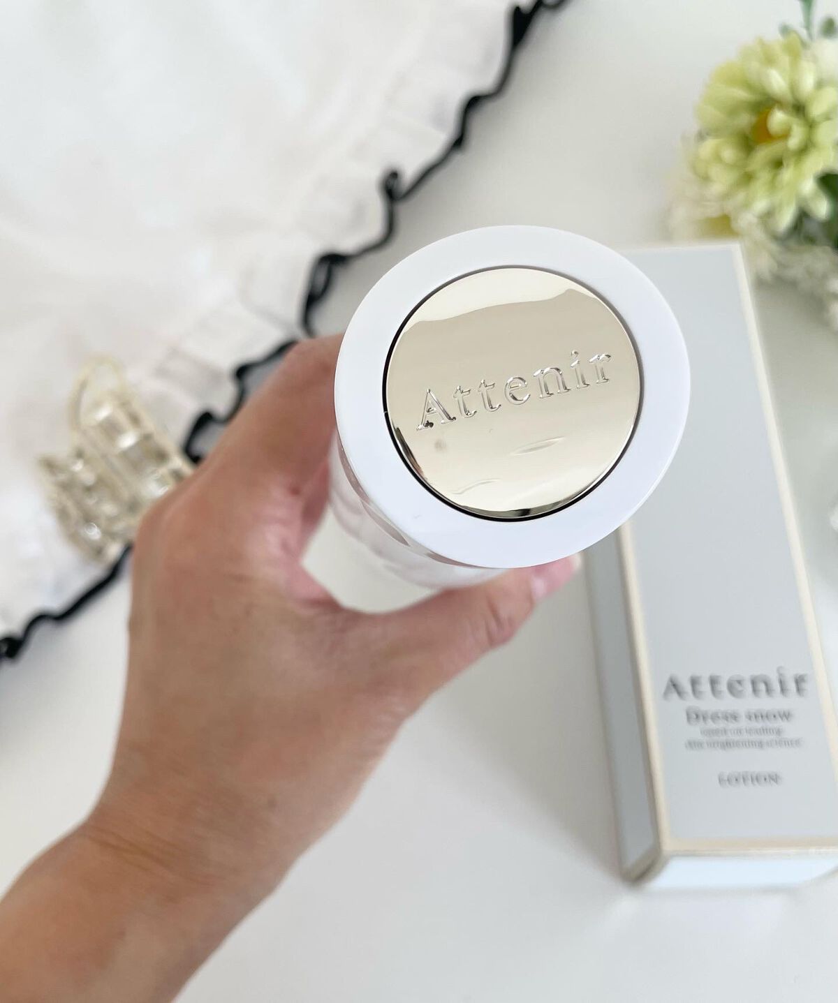 ドレススノー ローション【医薬部外品】 /アテニア/化粧水を使ったクチコミ(5枚目)