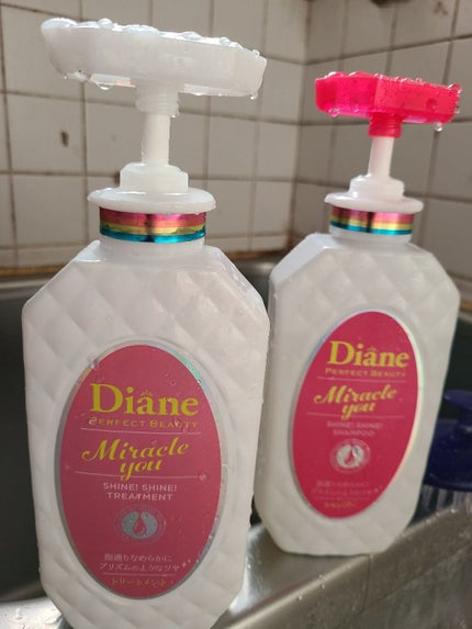シャインシャイン/シャンプー&トリートメント/ダイアン/市販シャンプーを使ったクチコミ(2枚目)