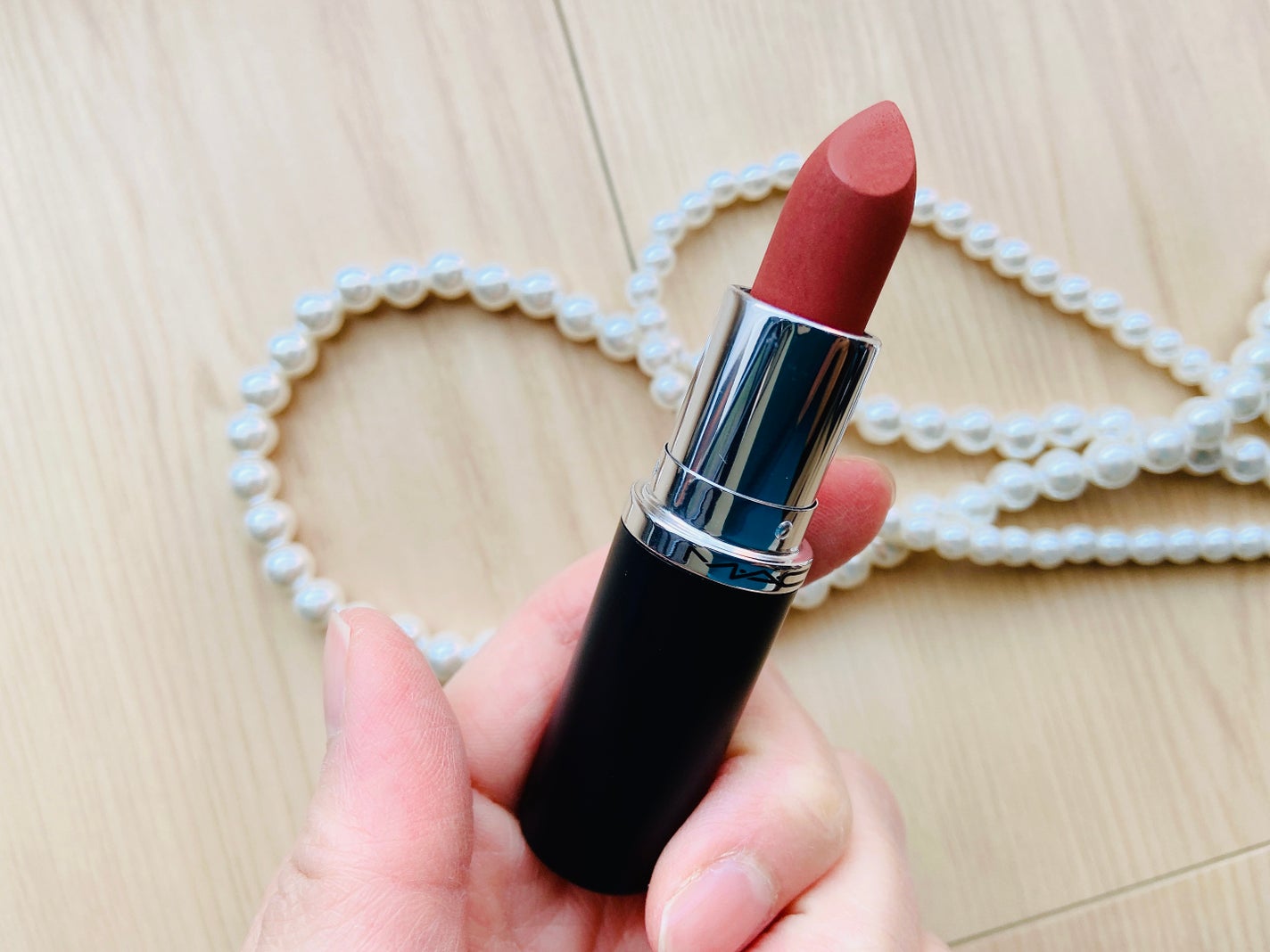 マキシマル シルキー マット リップスティック/M・A・C/口紅を使ったクチコミ(9枚目)