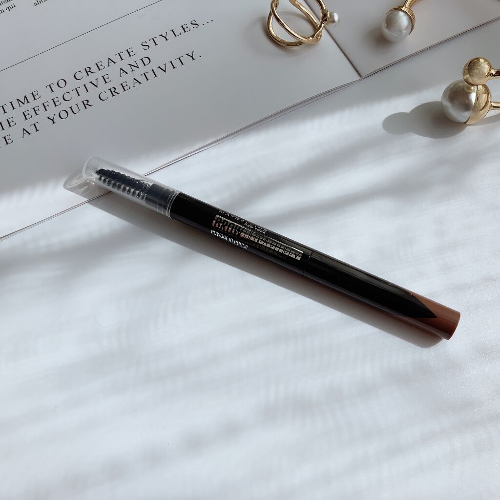 ファッションブロウ パウダーインペンシル N/MAYBELLINE NEW YORK/アイブロウペンシルを使ったクチコミ(1枚目)