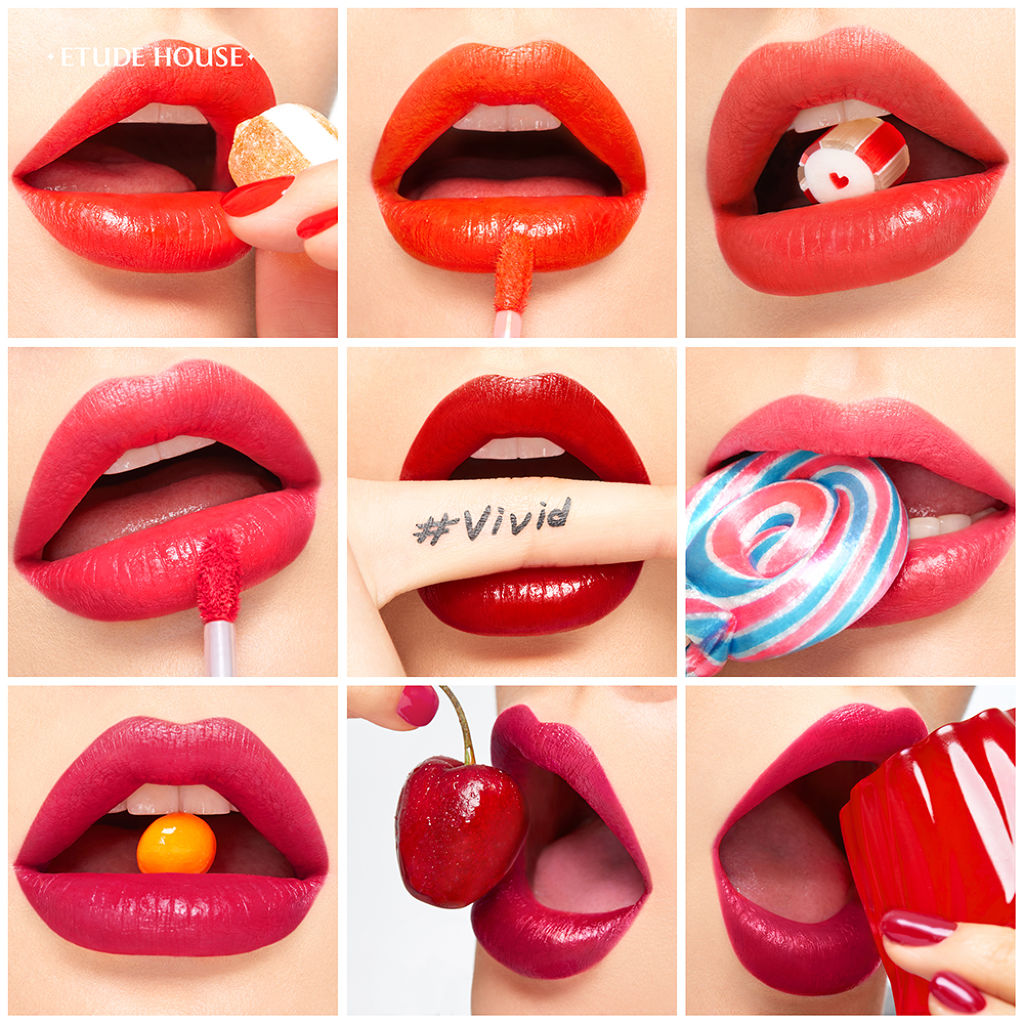 カラフルビビッドティント/ETUDE/口紅を使ったクチコミ（3枚目）
